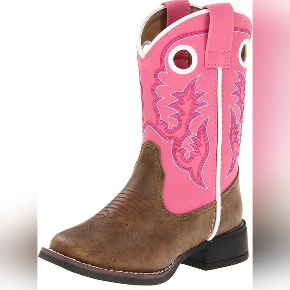 Laredo Western Cowgirls Boot Girls Size 13 toddler pink NICE VINTAGE